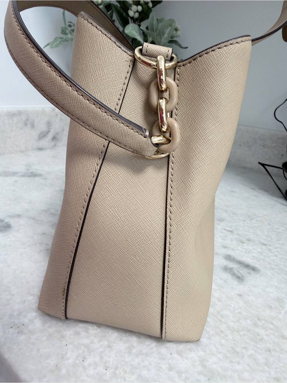 Michael Kors Sophia Shoulder Bag - Picture 7 of 9